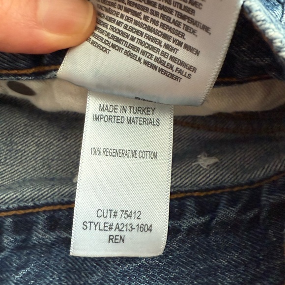 EUC Agolde REN High Rise Wide Leg Size 24 - Picture 8 of 8